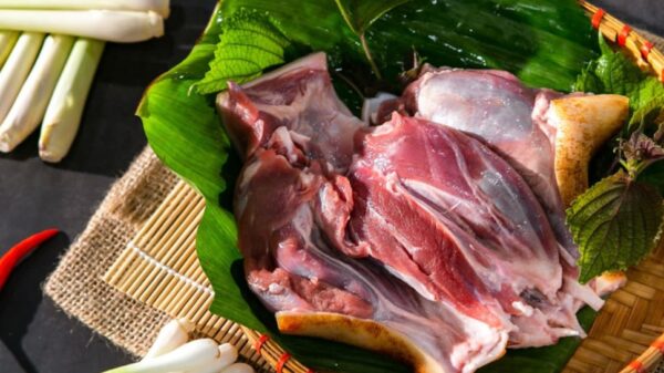 hình ảnh thịt dê tươi