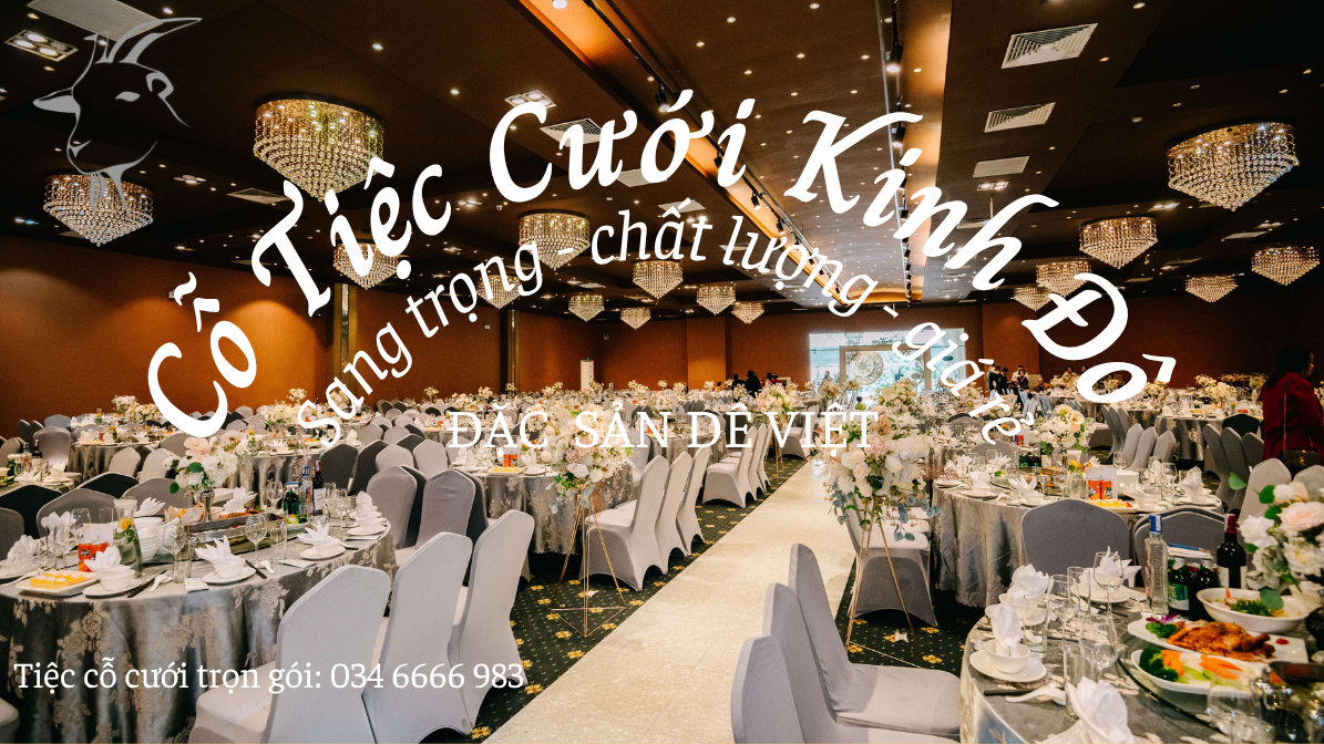 hình ảnh buổi tiệc cưới kinh đô